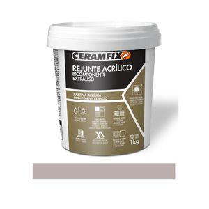 Rejunte Acrílico Bicomponente Extraliso Pote 1kg Corda