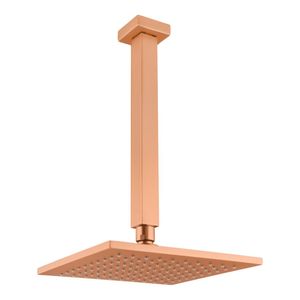 Chuveiro de Teto Articulado Versata 30cm Rosso Vecchio