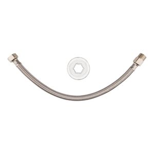 Ligação Flexível Trançado 40cm Cromado