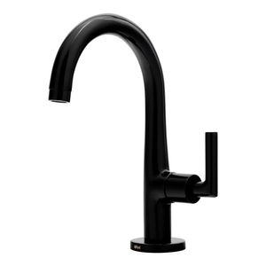 Torneira de Mesa Lavatório Bica Alta Jade Clássica 1.1/2" Black Brilhante