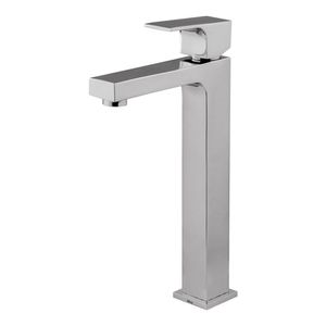 Misturador Monocomando de Mesa Lavatório Bica Alta Retta 3/4" Cromado