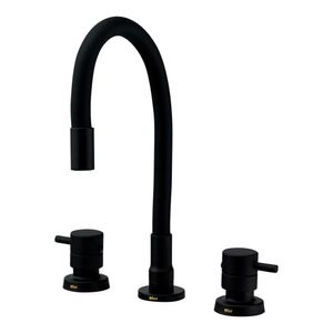 Misturador de Mesa Lavatório Bica Flexível Flex 1.1/2" Black Fosco