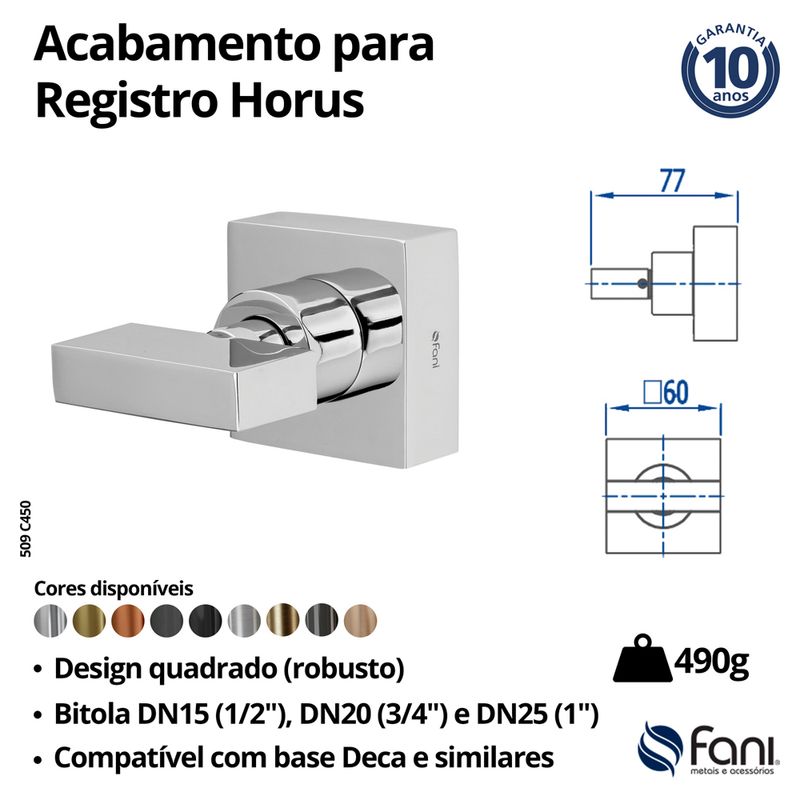 Fani Acabamento para Registro Imagem 04
