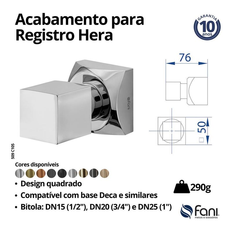 Fani Acabamento para Registro Imagem 04