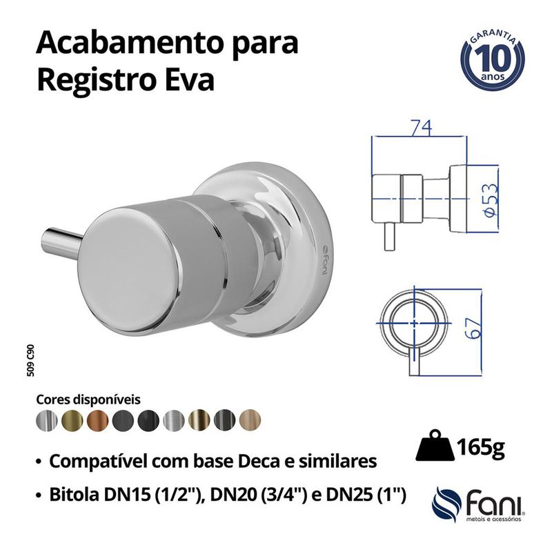 Fani Acabamento para Registro Imagem 04