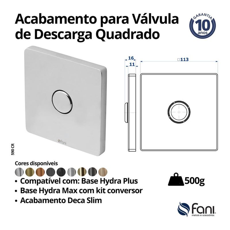 Fani Base Válvula de Descarga Imagem 04