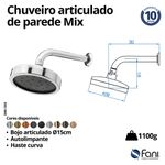 Fani Chuveiro de Parede Imagem 05