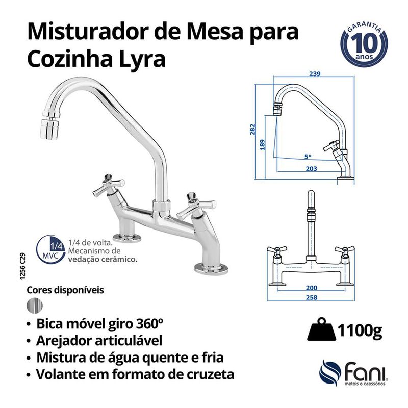 Fani Misturador de Mesa Imagem 06