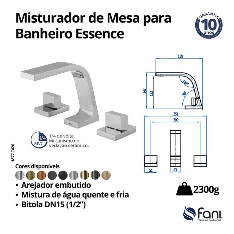 Fani Misturador de Mesa Imagem 06