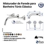 Fani Misturador de Parede Imagem 06