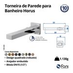 Fani Torneira de Parede Imagem 06