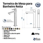 Fani Torneira de Mesa Imagem 06