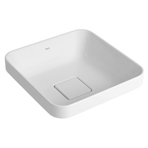 Cuba de Sobrepor Quadrada Smart Block 30X30cm Branco