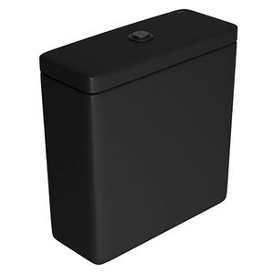 Caixa Acoplada com Acionamento Duo Monocromatica Axis Ébano