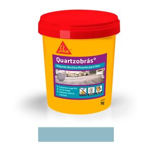 Rejunte Pronto Acrílico Pote 1kg Azul Nerita