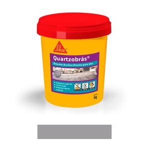 Rejunte Pronto Acrílico Pote 1kg Cinza Aluminium