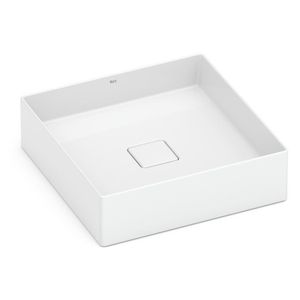 Cuba de Apoio Lavatório Terra sem Mesa T5 40X40cm Branco