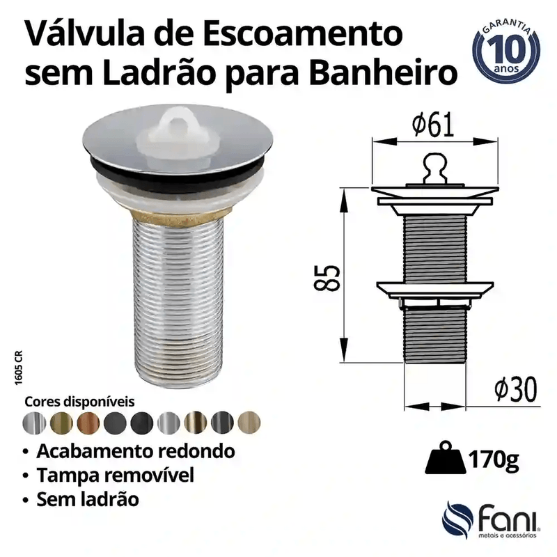 Fani Válvula de Escoamento Imagem 04