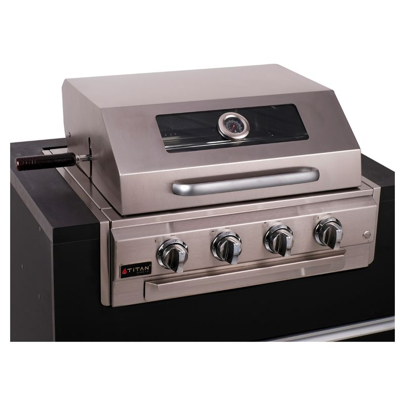 Titan Eletro Grill à Gás de Embutir Imagem 01