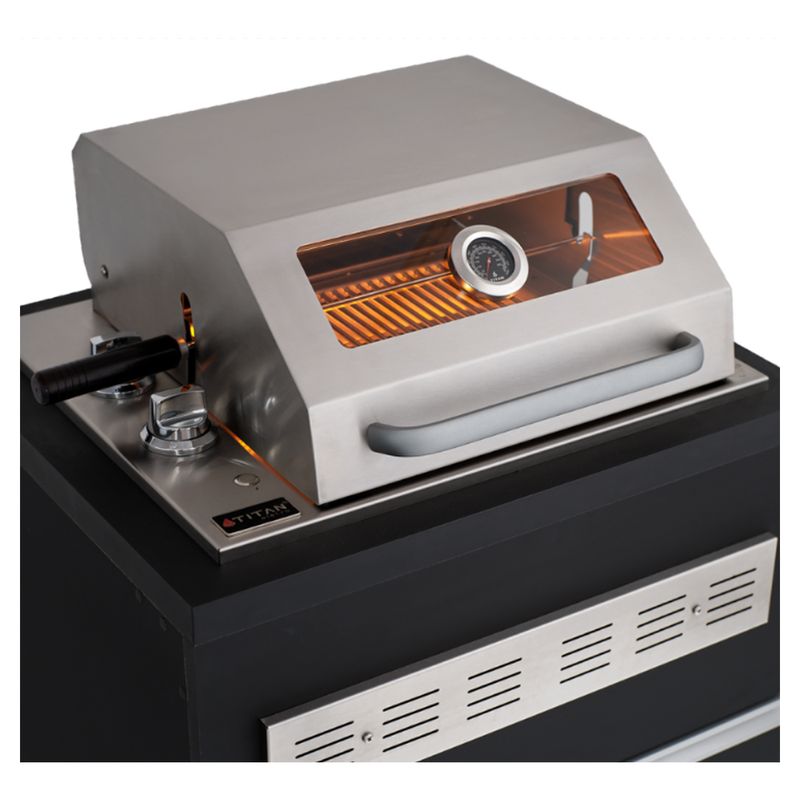 Titan Eletro Grill à Gás de Embutir Imagem 01