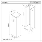 Crissair Freezer de Embutir Imagem 03