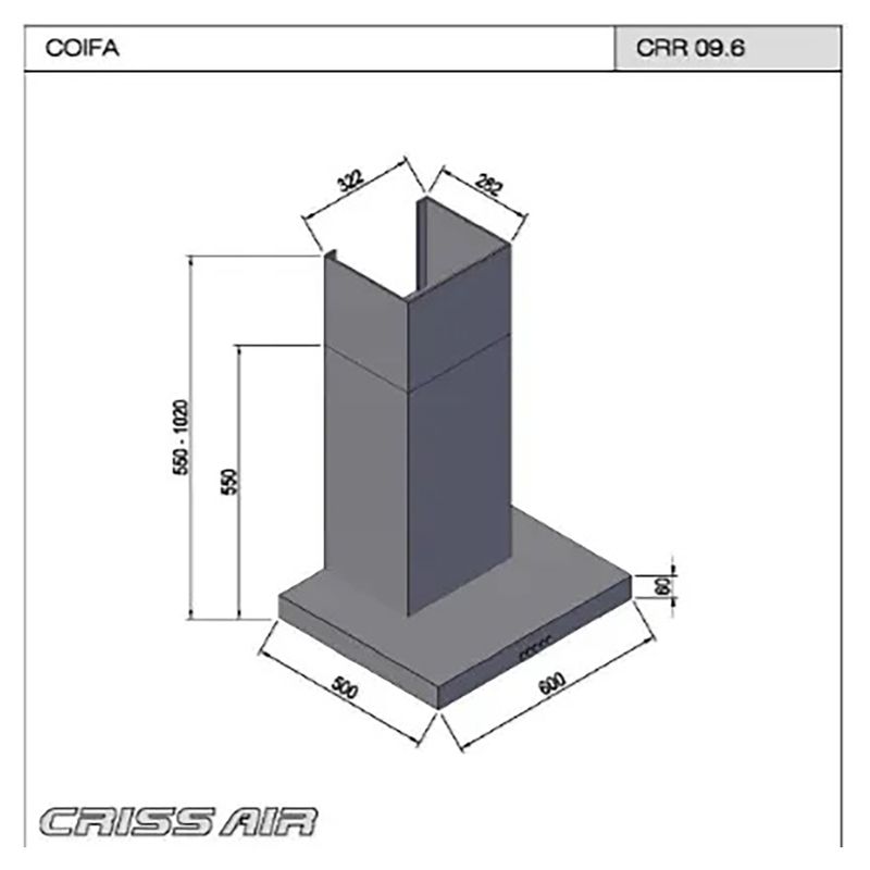 Crissair Coifa de Parede Imagem 04