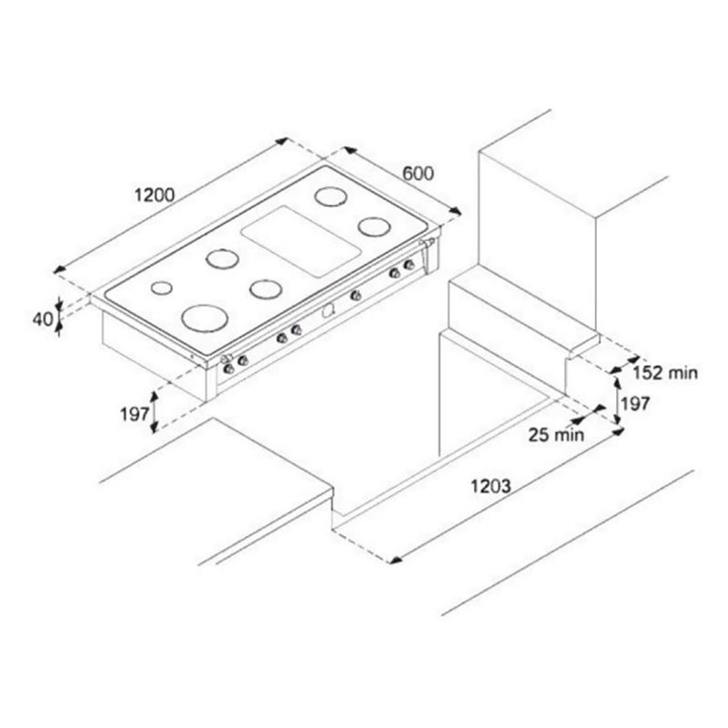 Lofra Rangetop à Gás Imagem 04