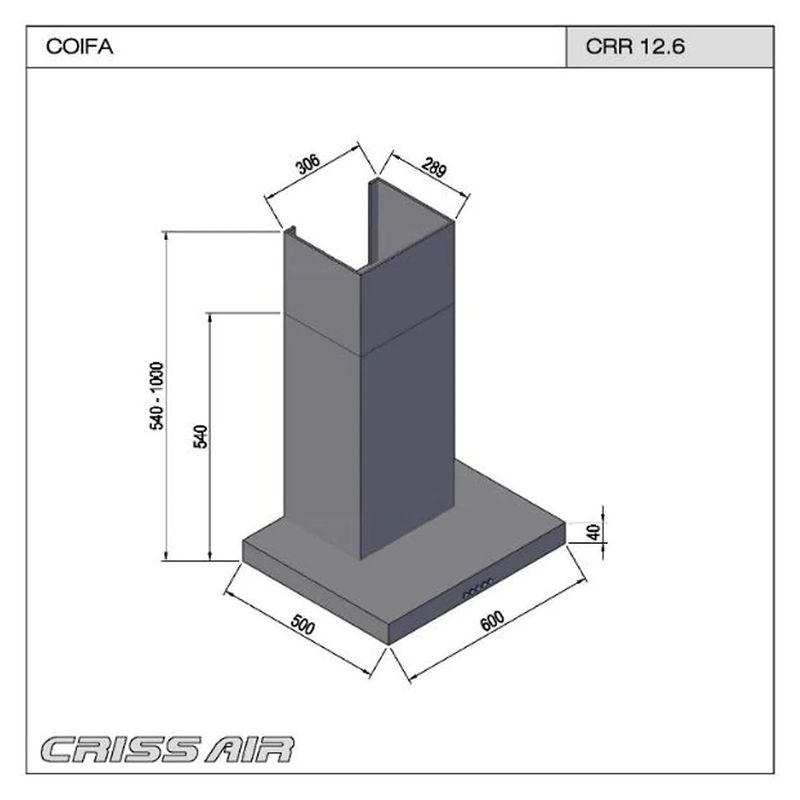 Crissair Coifa de Parede Imagem 05