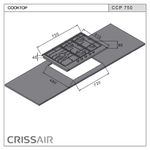 Crissair Cooktop à Gás Imagem 05