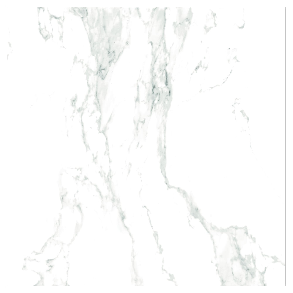 Porcelanato Carrara Polido Esmaltado Retificado 120,0x120,0 - Ceusa