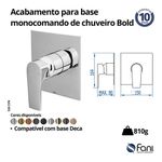 Fani Acabamento Misturador Monocomando Imagem 04